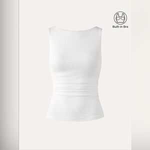 OGL Elastic Open Back Brami Tank
White Size Medium